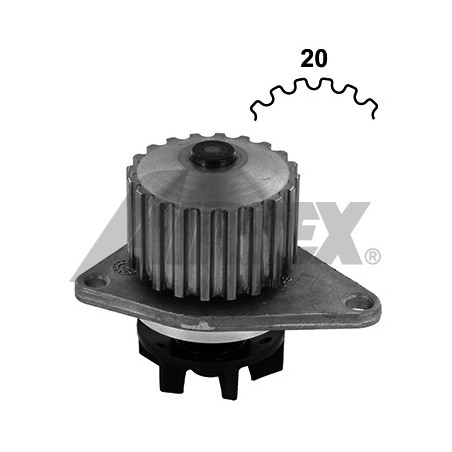 Pompe à eau, refroidissement du moteur