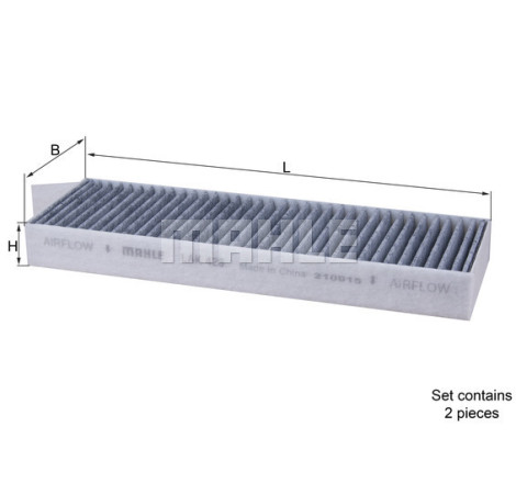 Filtre, air de l'habitacle