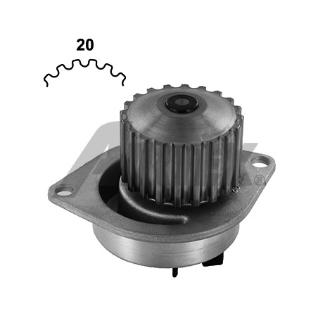 Pompe à eau, refroidissement du moteur