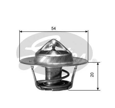 Thermostat, liqiuide de refroidissement