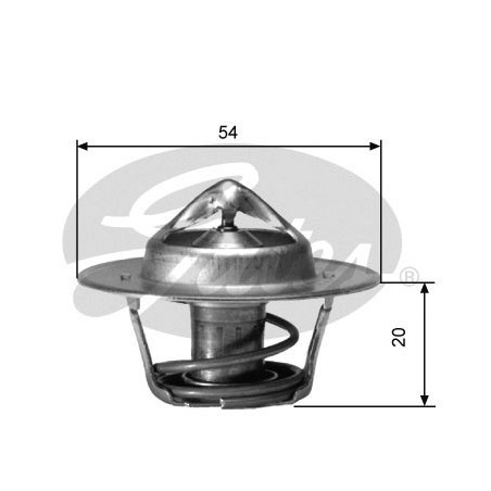 Thermostat, liqiuide de refroidissement