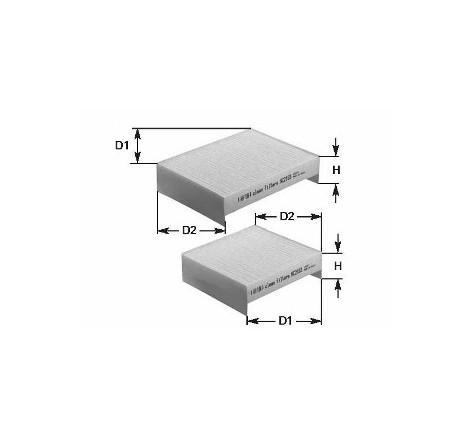 Filtre, air de l'habitacle