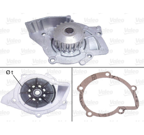 Pompe à eau, refroidissement du moteur