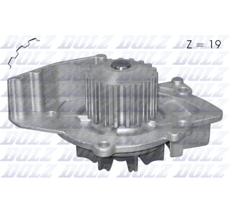 Pompe à eau, refroidissement du moteur