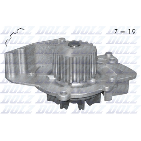 Pompe à eau, refroidissement du moteur