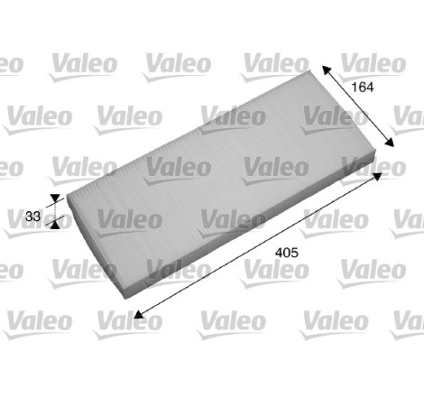 Filtre, air de l'habitacle VALEO ESSENTIAL