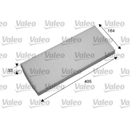 Filtre, air de l'habitacle VALEO ESSENTIAL