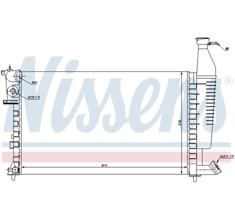 Radiateur, refroidissement du moteur