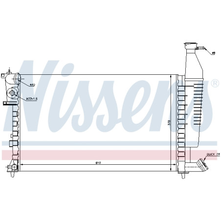 Radiateur, refroidissement du moteur