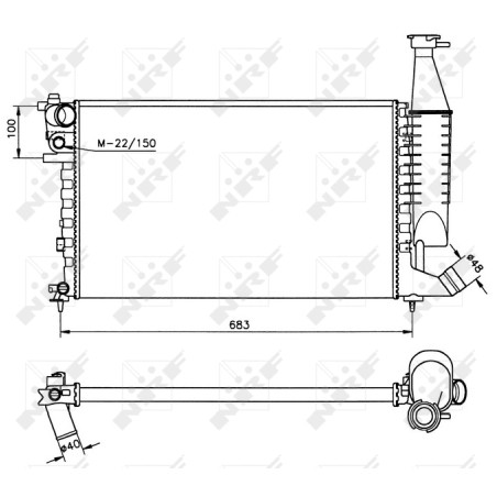 Radiateur, refroidissement du moteur