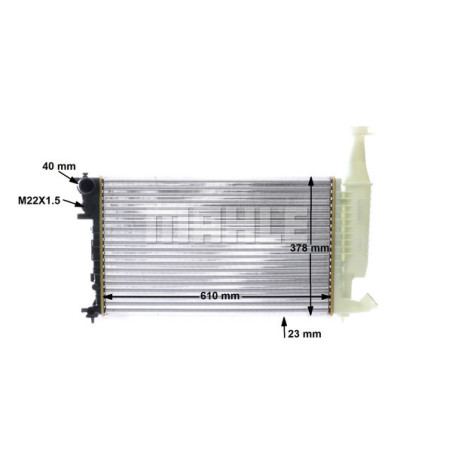 Radiateur, refroidissement du moteur BEHR