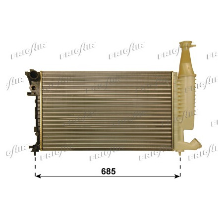 Radiateur, refroidissement du moteur