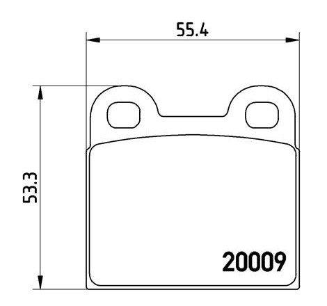 Kit de plaquettes de frein, frein à disque