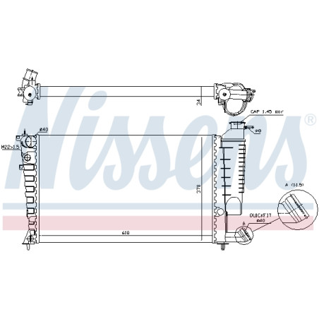 Radiateur, refroidissement du moteur ** FIRST FIT **