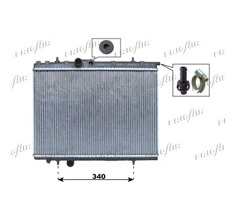 Radiateur, refroidissement du moteur