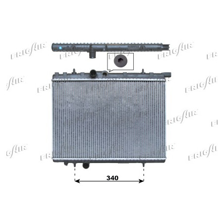 Radiateur, refroidissement du moteur