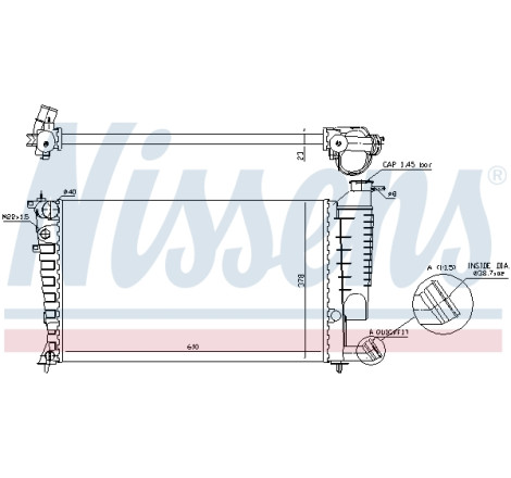 Radiateur, refroidissement du moteur