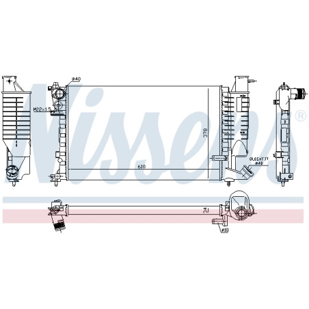 Radiateur, refroidissement du moteur ** FIRST FIT **