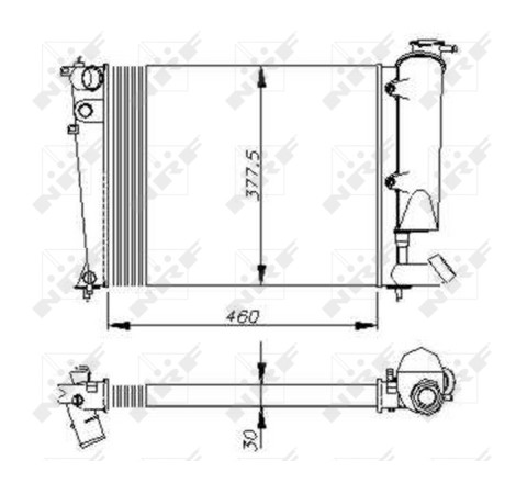 Radiateur, refroidissement du moteur