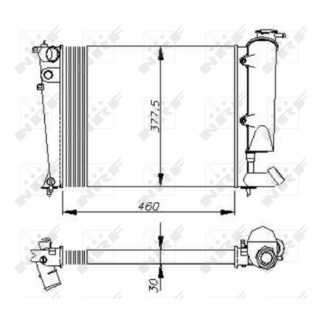 Radiateur, refroidissement du moteur