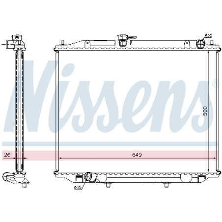 Radiateur, refroidissement du moteur ** FIRST FIT **