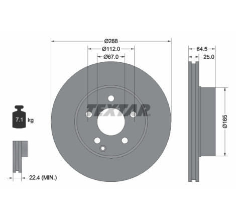 Disque de frein PRO