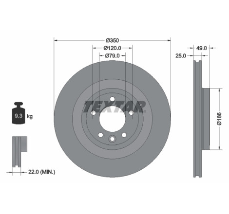 Disque de frein PRO