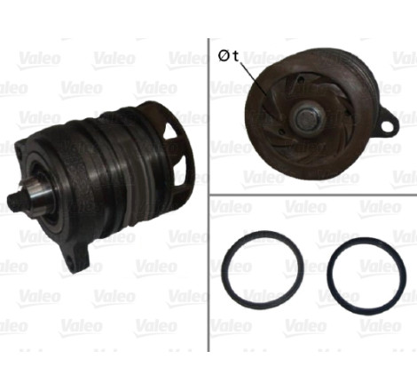 Pompe à eau, refroidissement du moteur