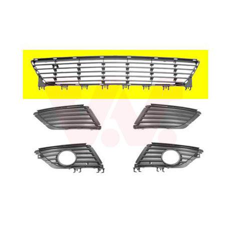 Grille de ventilation, pare-chocs ** Equipart **