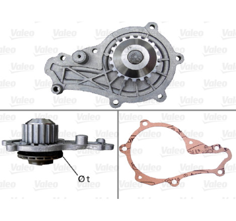 Pompe à eau, refroidissement du moteur