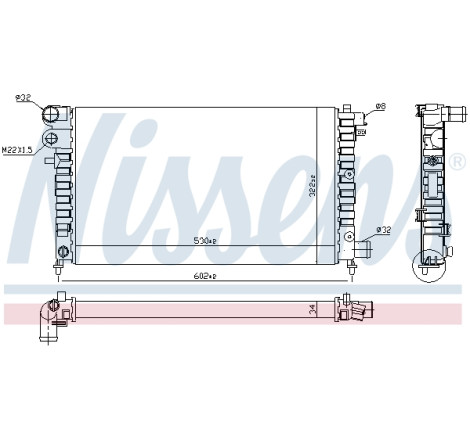 Radiateur, refroidissement du moteur