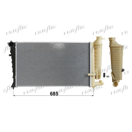 Radiateur, refroidissement du moteur