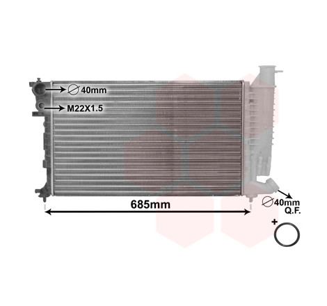 Radiateur, refroidissement du moteur *** IR PLUS ***