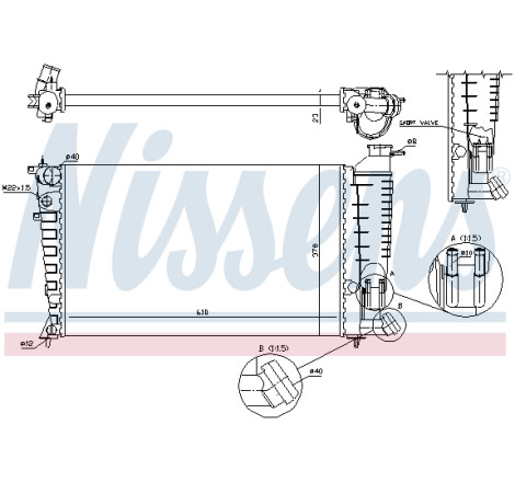 Radiateur, refroidissement du moteur ** FIRST FIT **