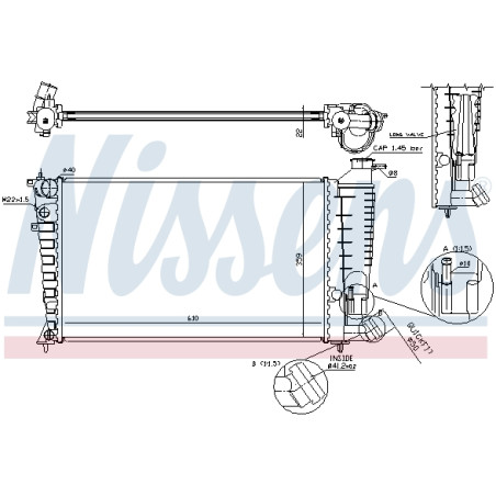 Radiateur, refroidissement du moteur ** FIRST FIT **