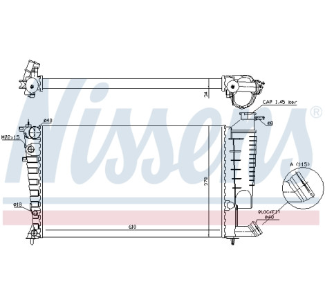 Radiateur, refroidissement du moteur ** FIRST FIT **