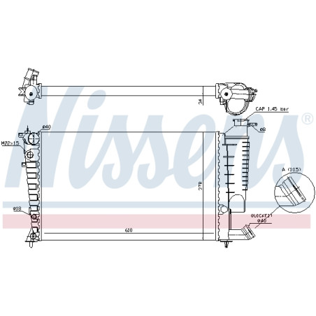 Radiateur, refroidissement du moteur ** FIRST FIT **