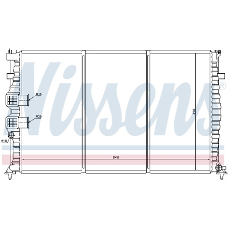 Radiateur, refroidissement du moteur