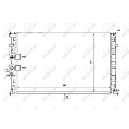 Radiateur, refroidissement du moteur