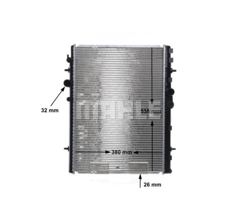 Radiateur, refroidissement du moteur BEHR