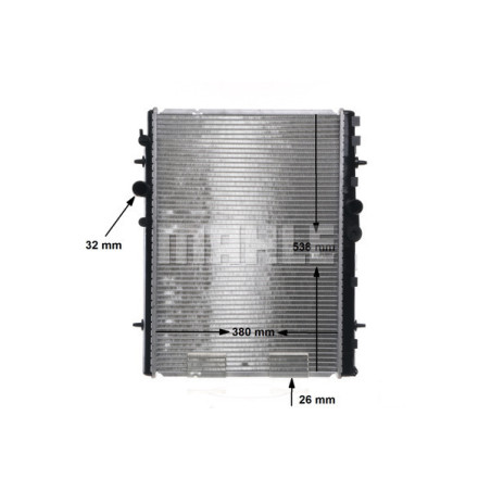 Radiateur, refroidissement du moteur BEHR