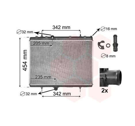 Radiateur, refroidissement du moteur *** IR PLUS ***