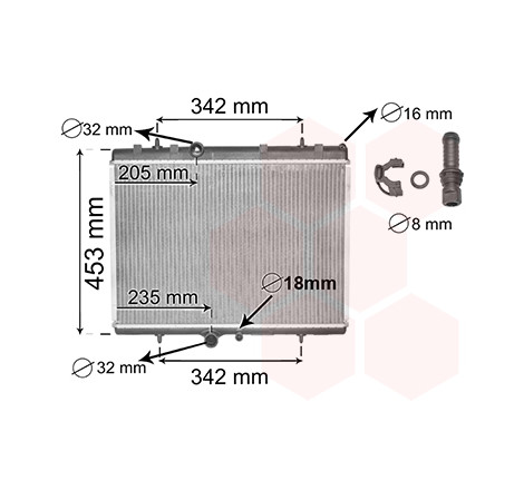 Radiateur, refroidissement du moteur *** IR PLUS ***