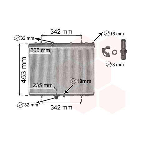 Radiateur, refroidissement du moteur *** IR PLUS ***