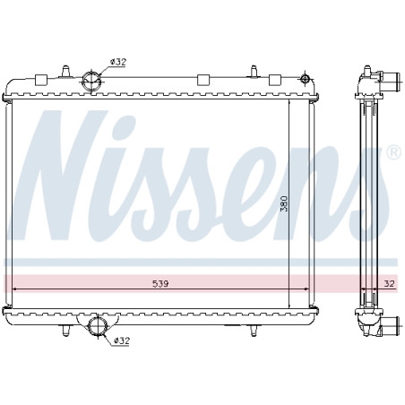 Radiateur, refroidissement du moteur