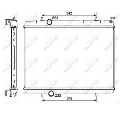 Radiateur, refroidissement du moteur EASY FIT