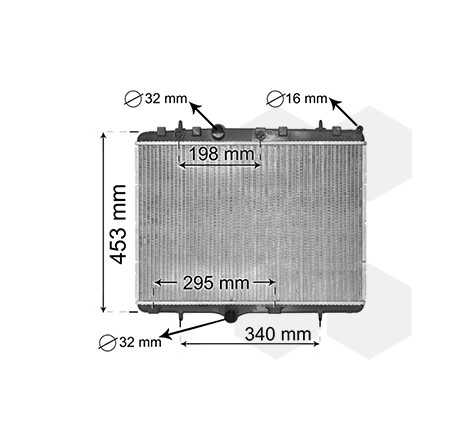 Radiateur, refroidissement du moteur *** IR PLUS ***