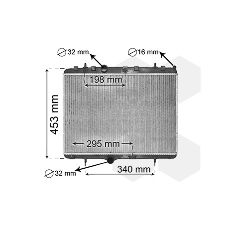 Radiateur, refroidissement du moteur *** IR PLUS ***