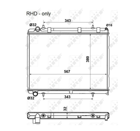 Radiateur, refroidissement du moteur