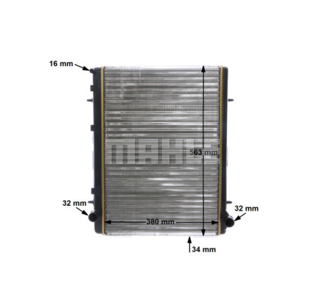 Radiateur, refroidissement du moteur BEHR